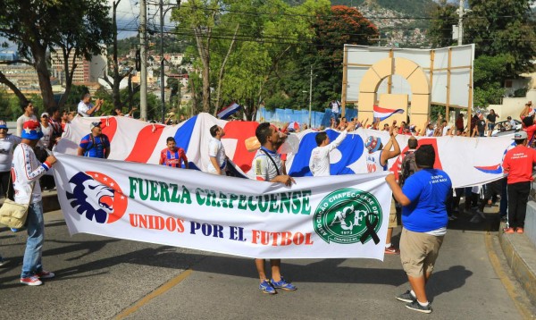 Barra del Olimpia se solidariza con el Chapecoense