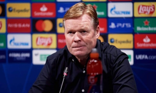 Koeman, muy crítico con el Barça: 'Soy realista, hay que reconocer que nos faltan cosas para la Champions'