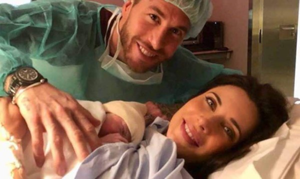El tercer hijo de Sergio Ramos nace ¡en domingo de Ramos!