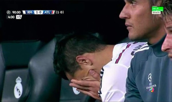 Video: 'Chicharito' lloró tras su gol al Atlético de Madrid