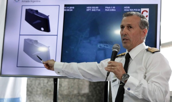 Estas son las primeras imágenes del ARA San Juan en el fondo del mar