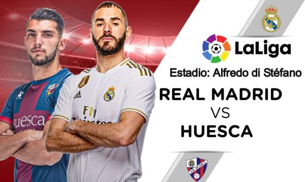 Real Madrid vs Huesca: horario y dónde ver por TV el partido de la Liga Española