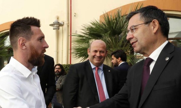 Padre de Messi se reunirá con Josep Bartomeu, presidente del Barcelona