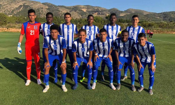 Sub-20 de Honduras gana su primer amistoso en Europa previo al Mundial