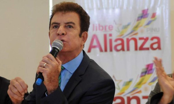 Nasralla dice que las protestas entran 'en pausa' por fiestas de Fin de Año