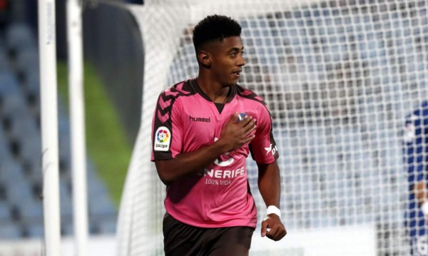 El 'Choco' Lozano reaparece con gol en el Tenerife