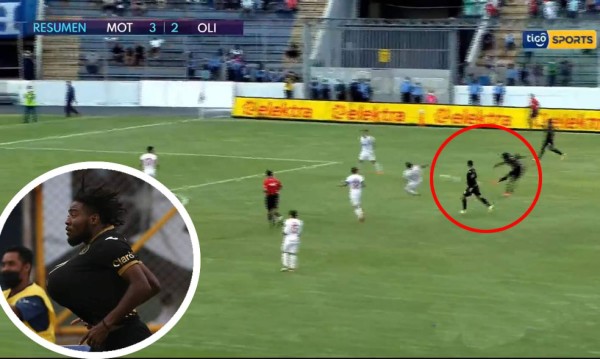 ¡Tremendo riflazo! El golazo de Cristopher Meléndez que sorprendió al Olimpia en el clásico