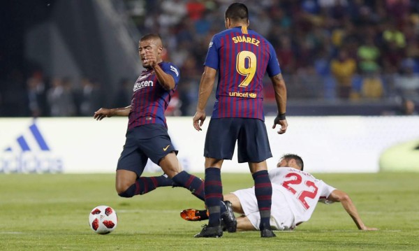 Barcelona vence al Sevilla y se consagra campeón de la Supercopa de España