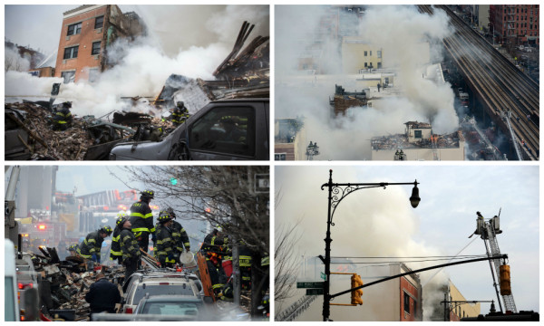 Nueva York: Explosión derriba dos edificios y deja al menos 2 muertos