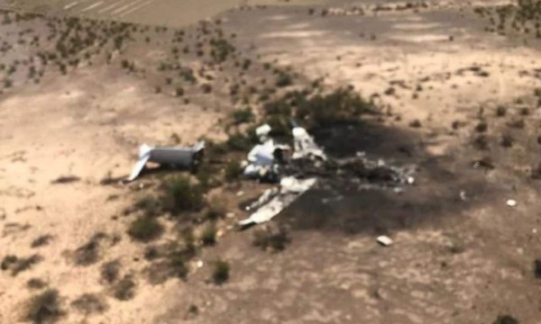 Un jet de lujo se desploma en México con 13 personas a bordo