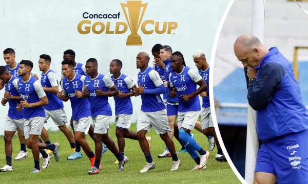 ¡Malas noticias! La sensible baja que tendría Honduras para el debut en la Copa Oro 2021