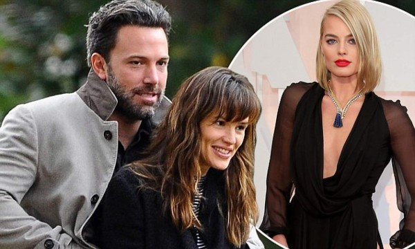 Culpan a Margot Robbie del divorcio de Ben Affleck