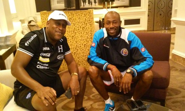 Gran ambiente de la Selección de Honduras en el hotel