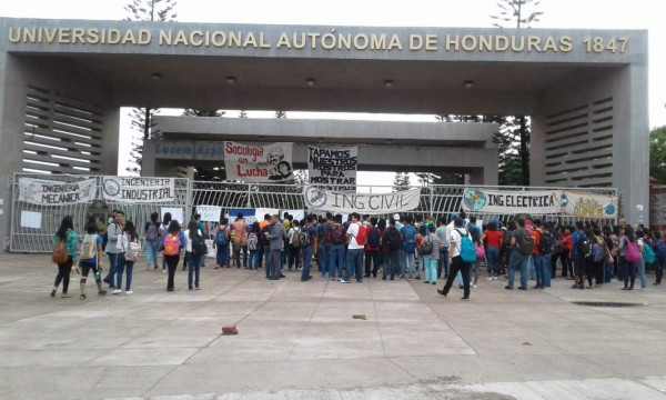 Unah regresa a clases en Tegucigalpa; en San Pedro Sula siguen suspendidas