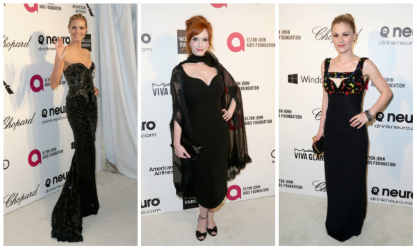 Lady Gaga y Britney Spears en la fiesta de Elton John