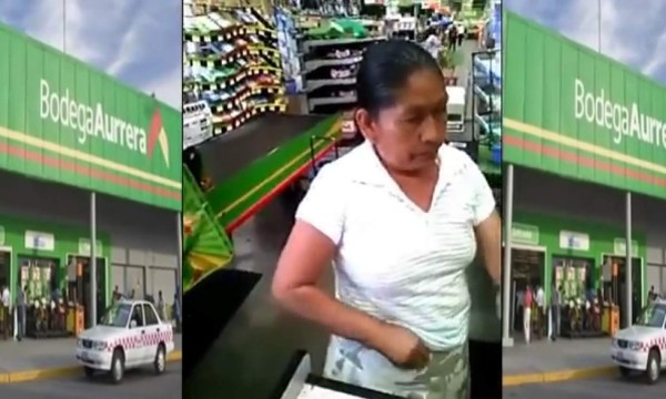 'Doña chicles' y su sorprendente forma de robar