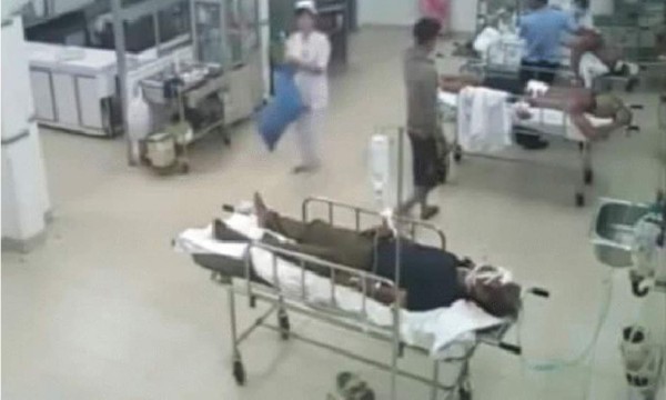 Apuñalan a paciente dentro de hospital