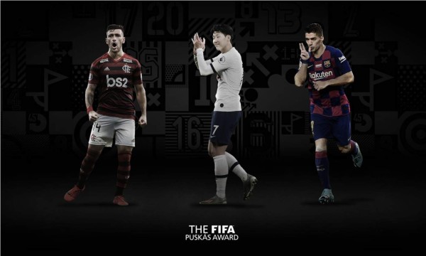 Los tres golazos que son finalistas al premio Puskas 2020