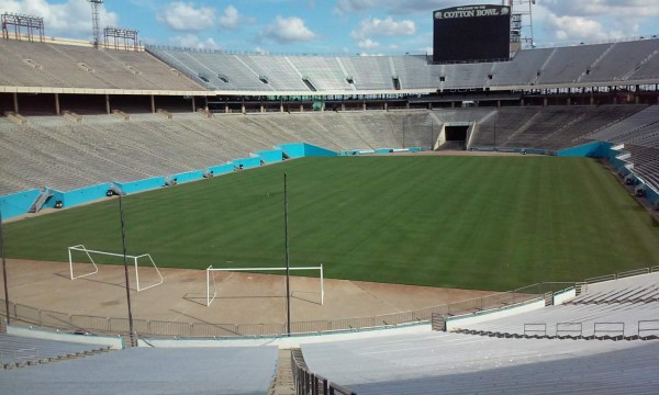El Cotton Bowl donde Honduras enfrentará a El Savador