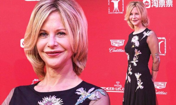 Meg Ryan sorprende otra vez con su rostro