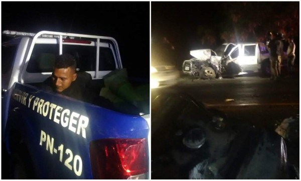 De película: Policía libra persecución a hombre que robó volqueta en San Pero Sula