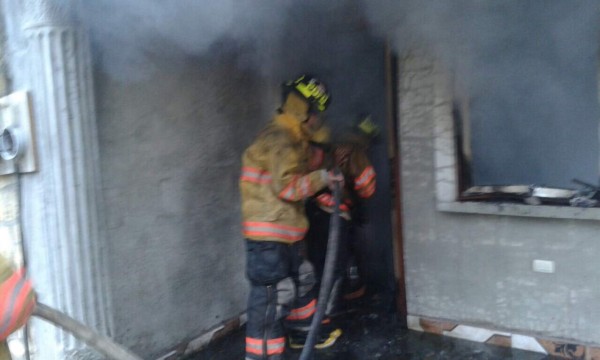 Se incendia cohetería en el occidente de Honduras
