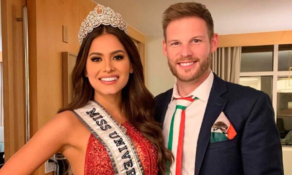 Novio de Andrea Meza, Miss Universo 2020, la exhibe durmiendo en la cama
