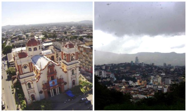 Día despejado en el norte y lluvioso en el centro de Honduras