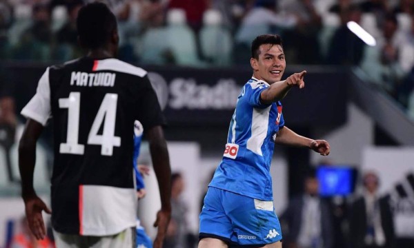 Video: Mexicano 'Chucky Lozano se estrena con gol a la Juventus en Italia