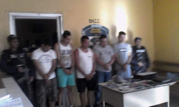 Capturan a cinco de la banda 'Los Colombianos' en Honduras