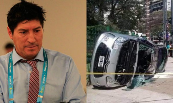 Iván Zamorano sufre aparatoso accidente en Argentina