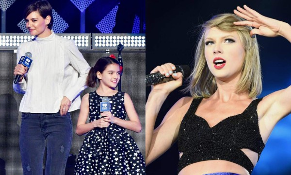 Hija de Katie Holmes es fan de Taylor Swift