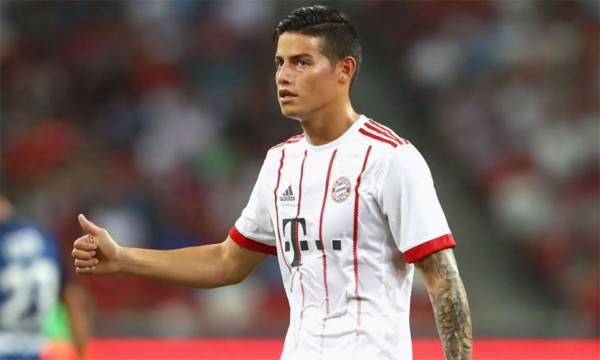 Revelan salario de James Rodríguez en el Bayern de Munich