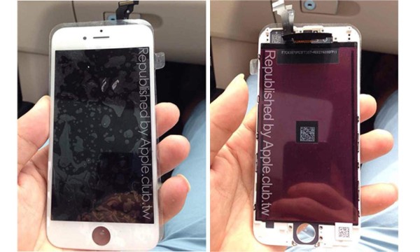 Se filtran imágenes del panel frontal del iPhone 6