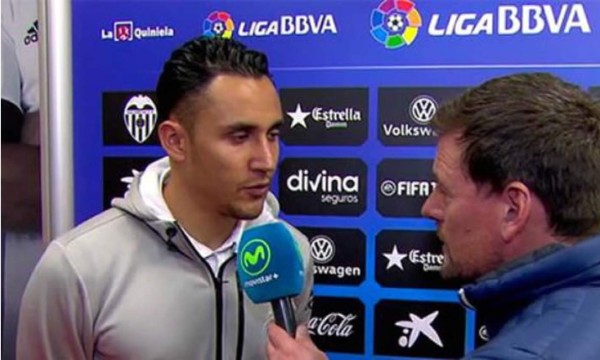 Keylor Navas: 'Estamos al cien por cien con Benítez'