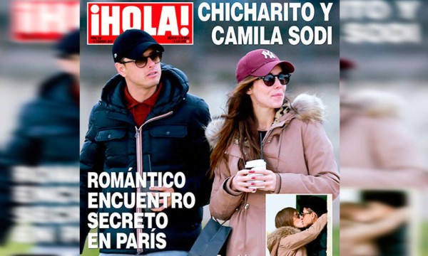 Javier 'Chicharito' aparece de romance con Camila Sodi