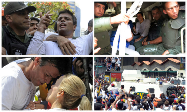 Venezuela: Leopoldo López está en el Palacio de Justicia de Caracas