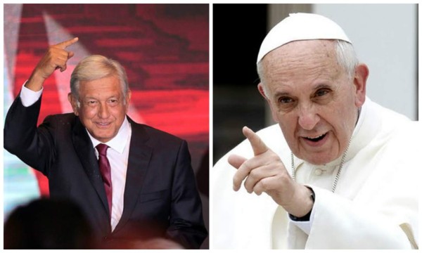 López Obrador invita formalmente al Papa a foros paz por su 'calidad moral'