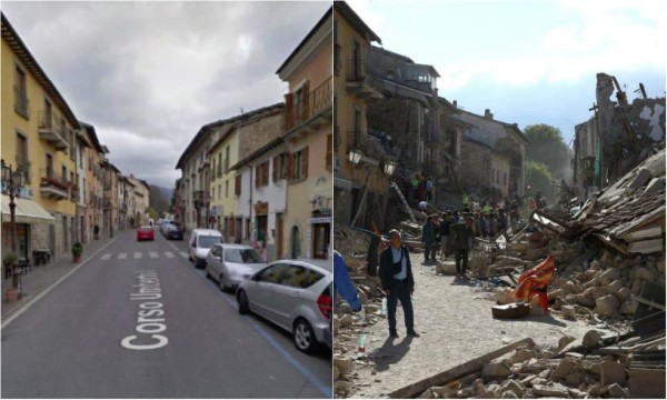 Amatrice, 'el pueblo que ya no existe' en Italia tras terremoto