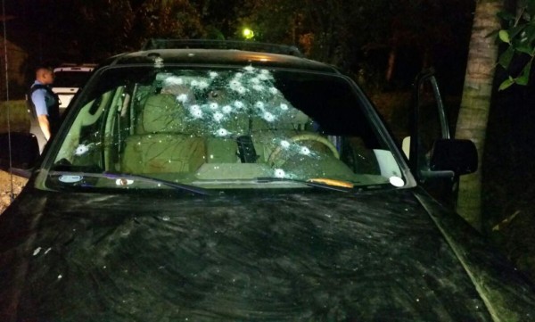 Pandilleros se enfrentan a tiros con policías en La Ceiba