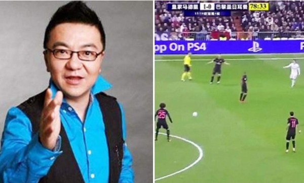 Un periodista chino, ¡despedido por dormirse en el Real Madrid-PSG!