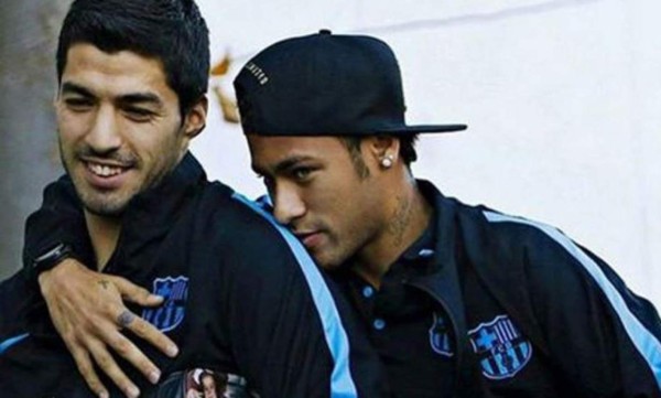 Neymar a Luis Suárez: 'Feliz cumpleaños mi gordito'