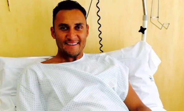 Keylor Navas fue operado con éxito