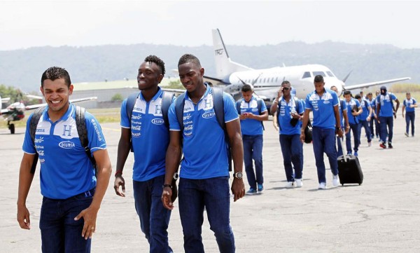 Selección de Honduras ya está en El Salvador