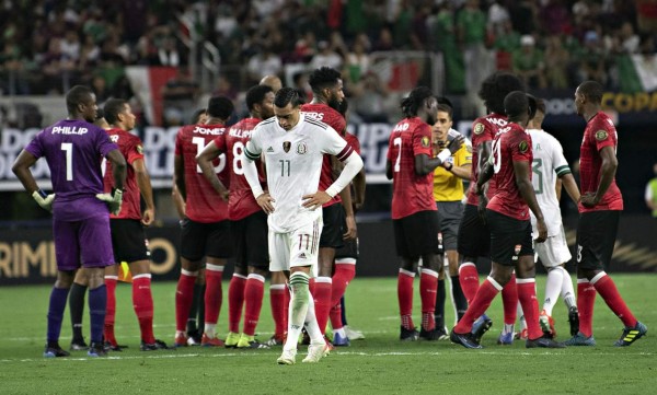 México decepciona en su debut en la Copa Oro: no fue capaz de vencer a Trinidad y Tobago