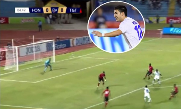 VIDEO: Jonathan Rubio y el golazo que le marcó a Trinidad y Tobago
