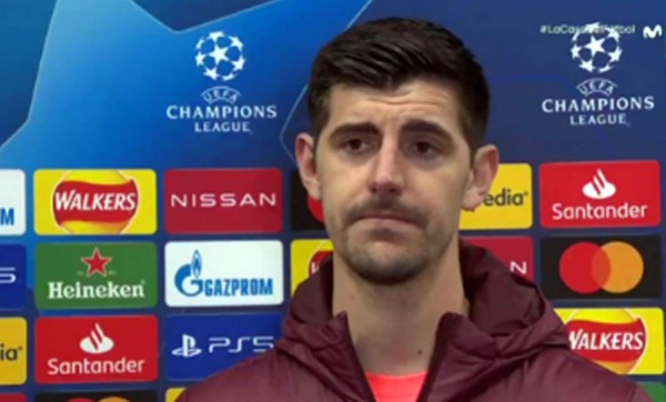 Courtois, dolido por la eliminación del Real Madrid: 'Es un palo duro”