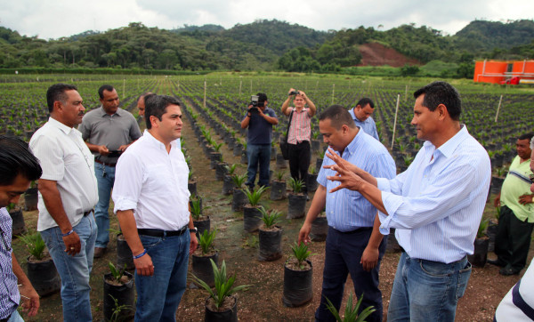 Juan Orlando Hernández dice que creará más de 200 mil empleos