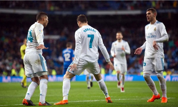 Real Madrid y Cristiano Ronaldo vencen al Getafe y están listos para el PSG