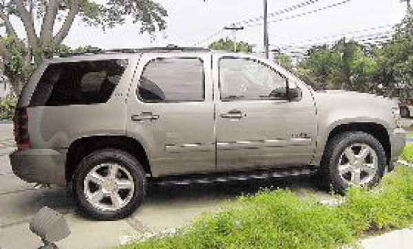 Una camioneta todo terreno